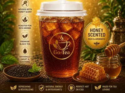 Go-Tea Honey Scented Roasted Black Tea