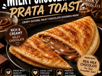 Go-Tea Milky Chocolate Prata Toast